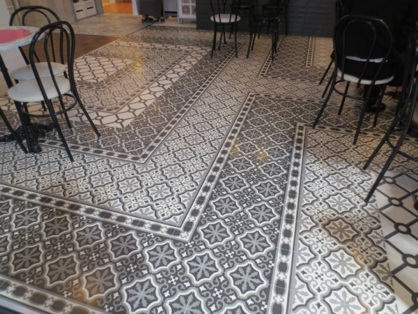 Керамическая плитка декор Mainzu Florentine Centro Blue 20 х 20