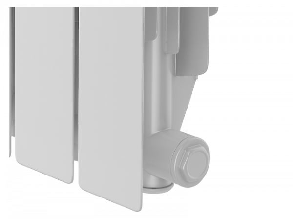 Радиатор алюминиевый Royal Thermo Indigo 500 2.0 - 10 секций, белый, RTI250010