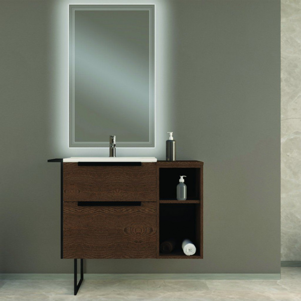 Тумба для раковины Cezares URBAN 60 60x46x62, 55155 Frassino scuro
