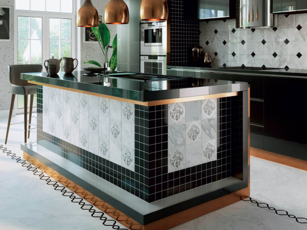 Мозаика Kerama Marazzi Декор Фрагонар 30,1х30,1 белый MM5282