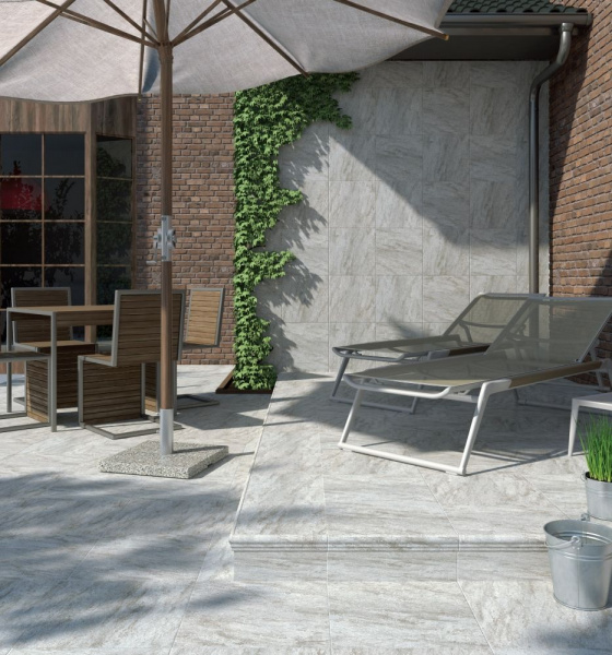 Ступень угловая Kerama Marazzi Терраса 30х30 коричневый противоскользящий SG109300N\GR\AN