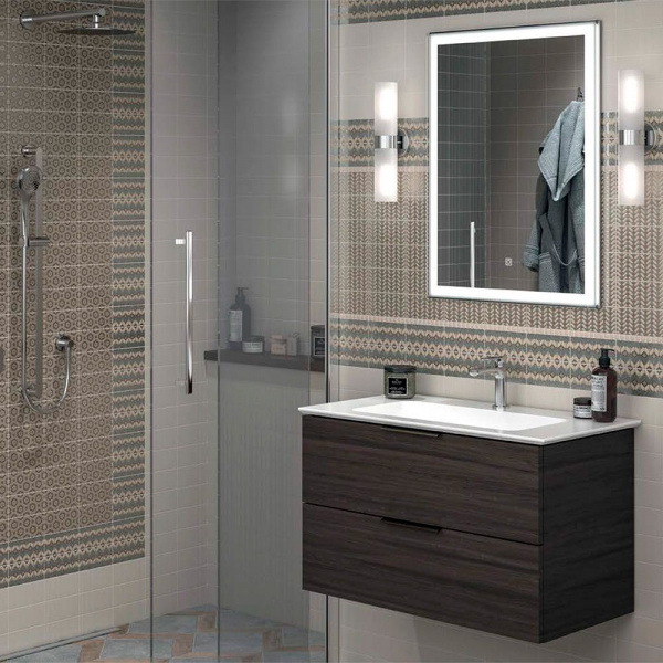 Раковина Kerama Marazzi Piano/Пиано 75 с крепежом, PI.wb.75