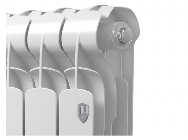 Радиатор алюминиевый Royal Thermo Indigo 500 2.0 - 12 секций, белый, RTI250012