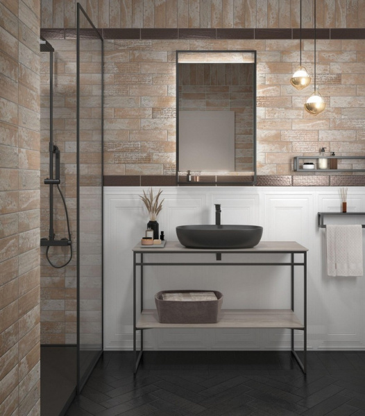 Столешница Kerama Marazzi Про Чементо 100 см, серый светлый натур., KM6012G0501RP100Ur2