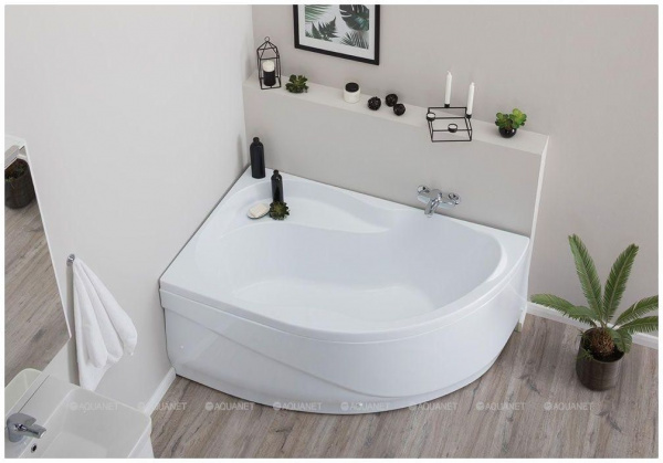 Акриловая ванна Aquanet Graciosa 150x90 L