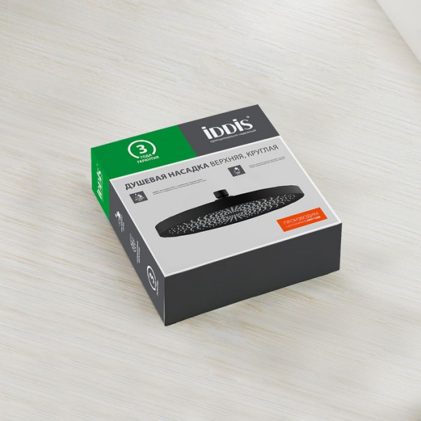 Душевая насадка верхняя круглая IDDIS SpaHome, SPA26BPi64
