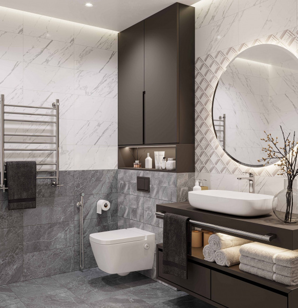 Бордюр Axima Флорида I 500х35 ромбы