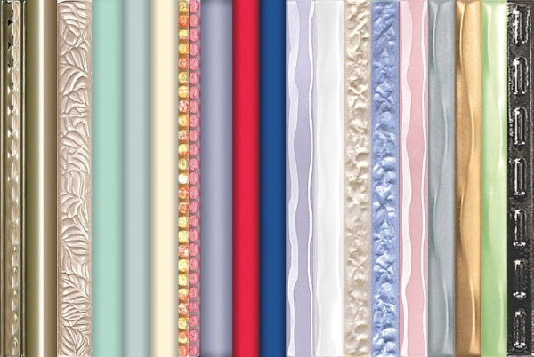 Бордюр Kerama Marazzi 20х2 платина PLA001