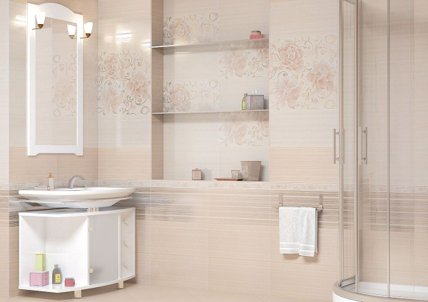 Керамическая плитка настенная AltaCera Лайнс бежевый / Lines Beige 249*500, WT9LNS11
