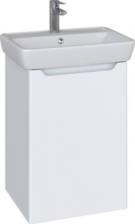 Тумба Sanstar Bianco 50 с раковиной мини 50