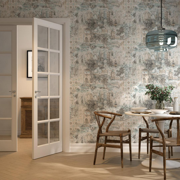 Обои виниловые Kerama Marazzi Впечатление база, белый, KM6605