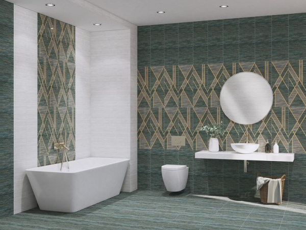 Керамическая плитка напольная Eletto Ceramica TESSUTO GREEN 42х42 1с, 507703001