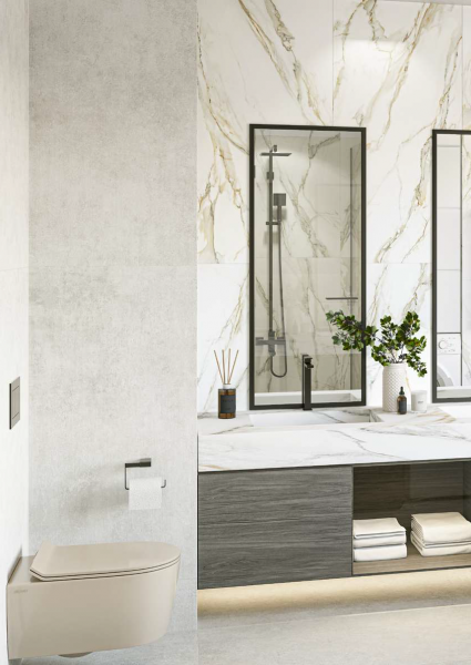 Керамогранит Delacora Кортен светлый / Corten Light матовый карвинг 120*60, D12049M