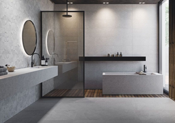 Керамическая плитка настенная CIFRE ceramica KONE KEPLER GLACIAR 30X90
