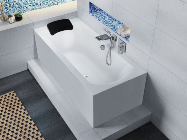 Ванна акриловая Riho LINARES LEFT - PLUG & PLAY 180х80, BD5600500000000