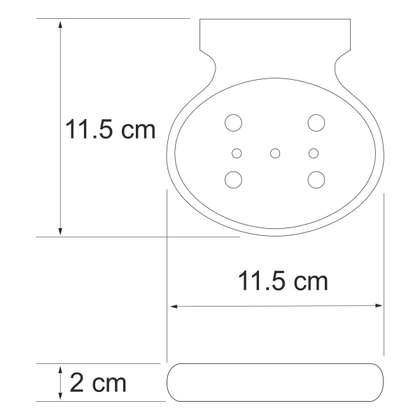 Мыльница WasserKRAFT Berkel K-6800, K-6869
