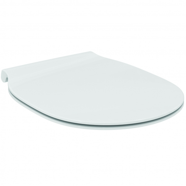 Сидение с крышкой Ideal Standard CONNECT AIR, тонкое, с функцией плавного закрытия, дюропласт, легко