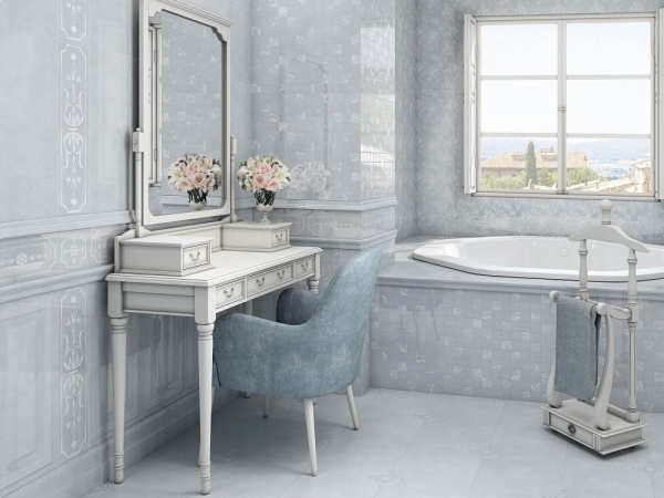 Плинтус Kerama Marazzi Каподимонте голубой 30х15 FMA005