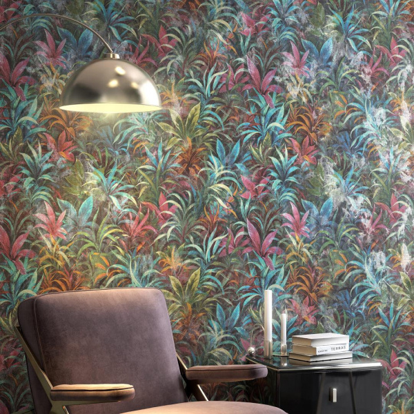 Обои виниловые Kerama Marazzi Экзотика база, серый, KM6006