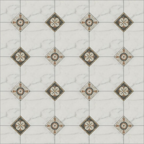Вставка Kerama Marazzi Милан Стемма 9,9x9,9x7, OS\A88\1146