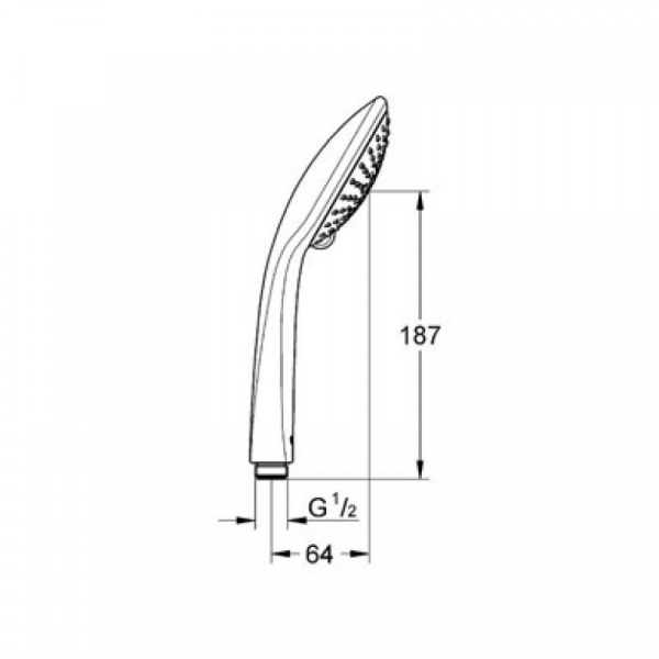 Ручной душ Grohe Euphoria 27222000