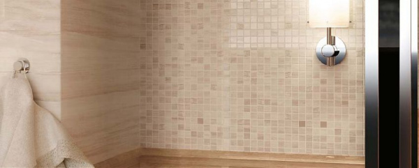 Мозаика напольная Atlas Concorde Aston Wood Dark Oak Mosaic Lappato 45х45х1