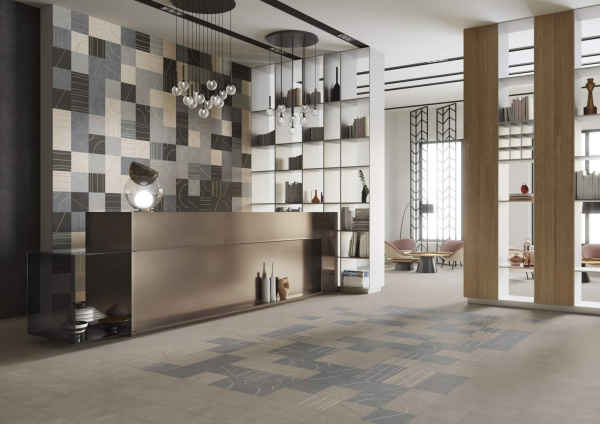 Декор Kerama Marazzi Матрикс бежевый светлый 20х30, VT\D450\8345