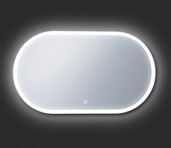 Зеркало Aqua de Marco Флай 105*60 см, с LED-подсветкой, сенсорный выключатель, Fly105/60