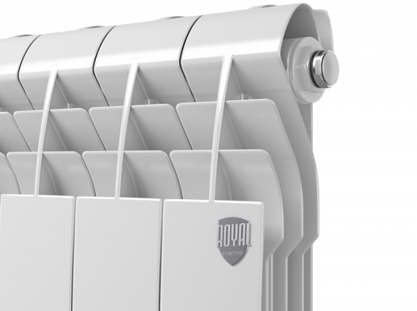 Радиатор алюминиевый Royal Thermo Biliner Alum 500 - 6 секций, белый, RTBA50006