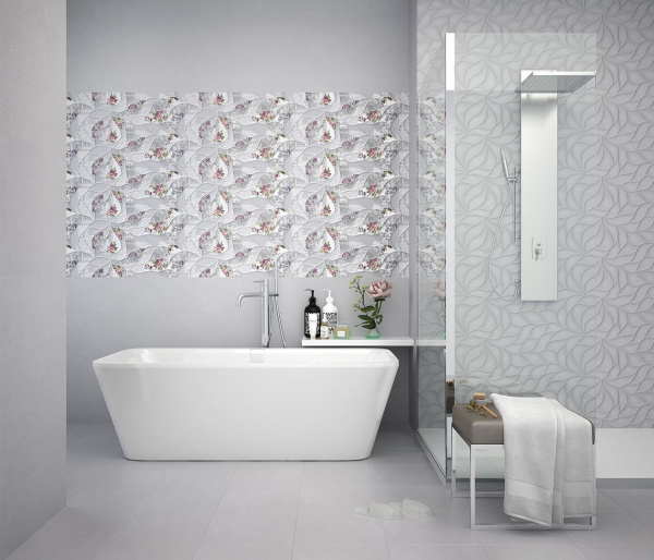 Керамическая плитка настенная Eletto Ceramica MALWIYA MILK STRUTTURA 24,2*70 1с, 506921101