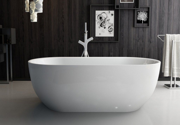 Ванна акриловая BelBagno 150*80 см, белая, BB70-1500-800