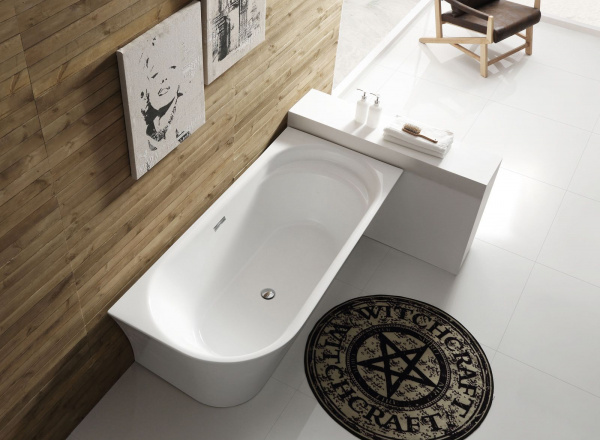 Ванна акриловая BelBagno 150*78 см, белая, BB410-1500-780-R