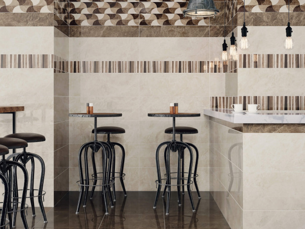Декор Kerama Marazzi Гран-Виа цветы 30x89,5, VT\A26\13083R