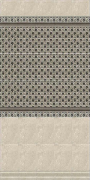 Бордюр Багет Kerama Marazzi Эль-Реаль беж 20x5, BLB036