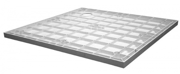 Поддон для душа Cezares из стеклокомпозита (SMC) прямоугольный 1700x800x35, TRAY-M-AH-170/80-35-W
