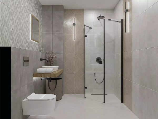 Керамическая плитка настенная Azori CEMENTO MADERA 31,5*63, 00-00003282