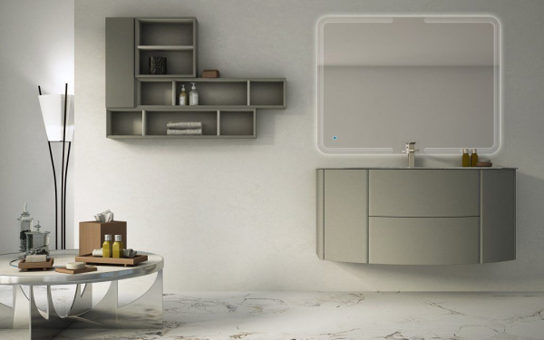 Тумба для раковины Cezares EDEN 120 121x51x55, 54417 Grigio natura