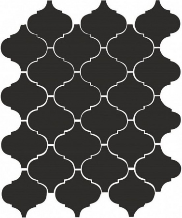 Плитка керамическая настенная Kerama Marazzi Арабески глянц черный 26x30, 65001