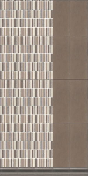 Плинтус Kerama Marazzi Параллель коричневый 20x10, FMC015