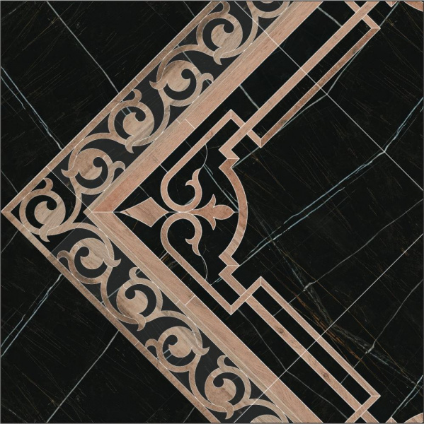 Декор напольный Kerama Marazzi Милан Греппи наборный 60x60x11, ID115