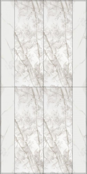 Плитка керамическая настенная Kerama Marazzi Прадо белый панель 40x120, 14002R