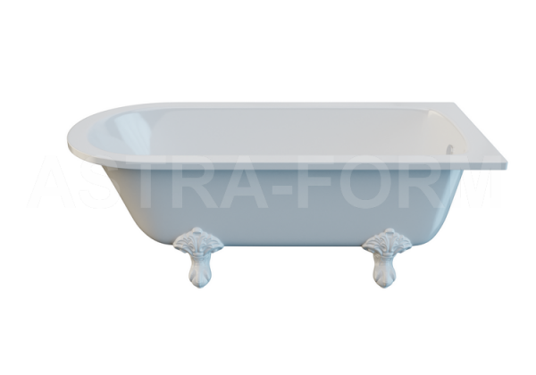 Ванна каменная Астра-Форм РЕТРО 1700х750 ЦВЕТА RAL