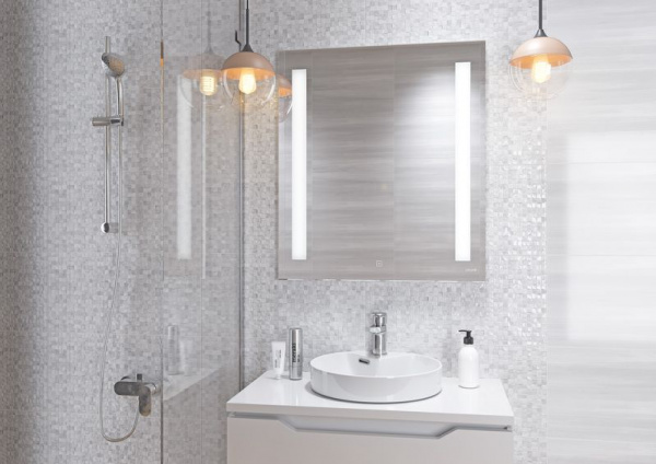 Зеркало Cersanit LED 020 base 70*80, KN-LU-LED020*70-b-Os