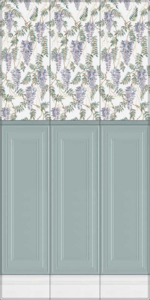Плитка керамическая настенная Kerama Marazzi Монфорте беж панель 40x120, 14005R