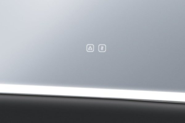 Зеркало Aqua de Marco Амазон Мюзик 60*80 см, с LED-подсветкой, Bluetooth, динамики, антизапотевание,