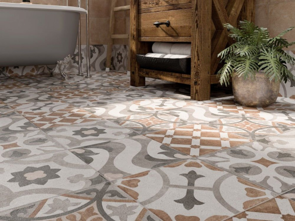 Керамогранит Cersanit Карпет (Carpet) ступень бежевый 29,8х29,8, 14452