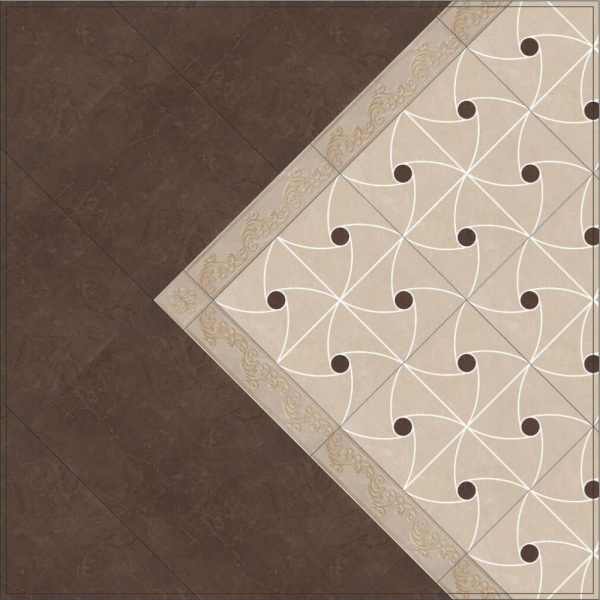 Декор Kerama Marazzi 30х30 Версаль наборный ID107