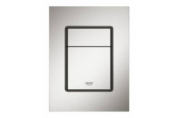 Панель смыва для унитаза Grohe Skate Cosmopolitan, размер S, суперсталь, 37535DC0