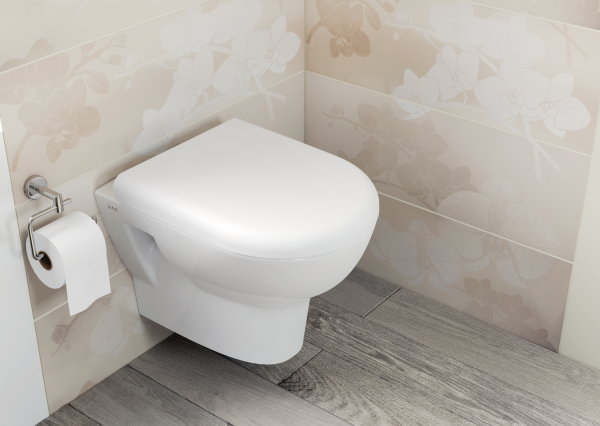 Унитаз подвесной Vitra ZENTRUM с крышкой микролифт, 5785B003-6077