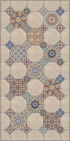 Плитка керамическая напольная Kerama Marazzi Паласио 24x24, VT\A49\SG2432